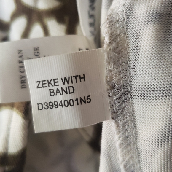 DIANE VON FURSTENBURG "ZEKE with BAND" Sz2 - Picture 8 of 9